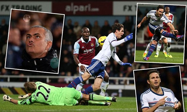 Lampard Cetak Gol Pertama dari 10 Laga Liga Premier